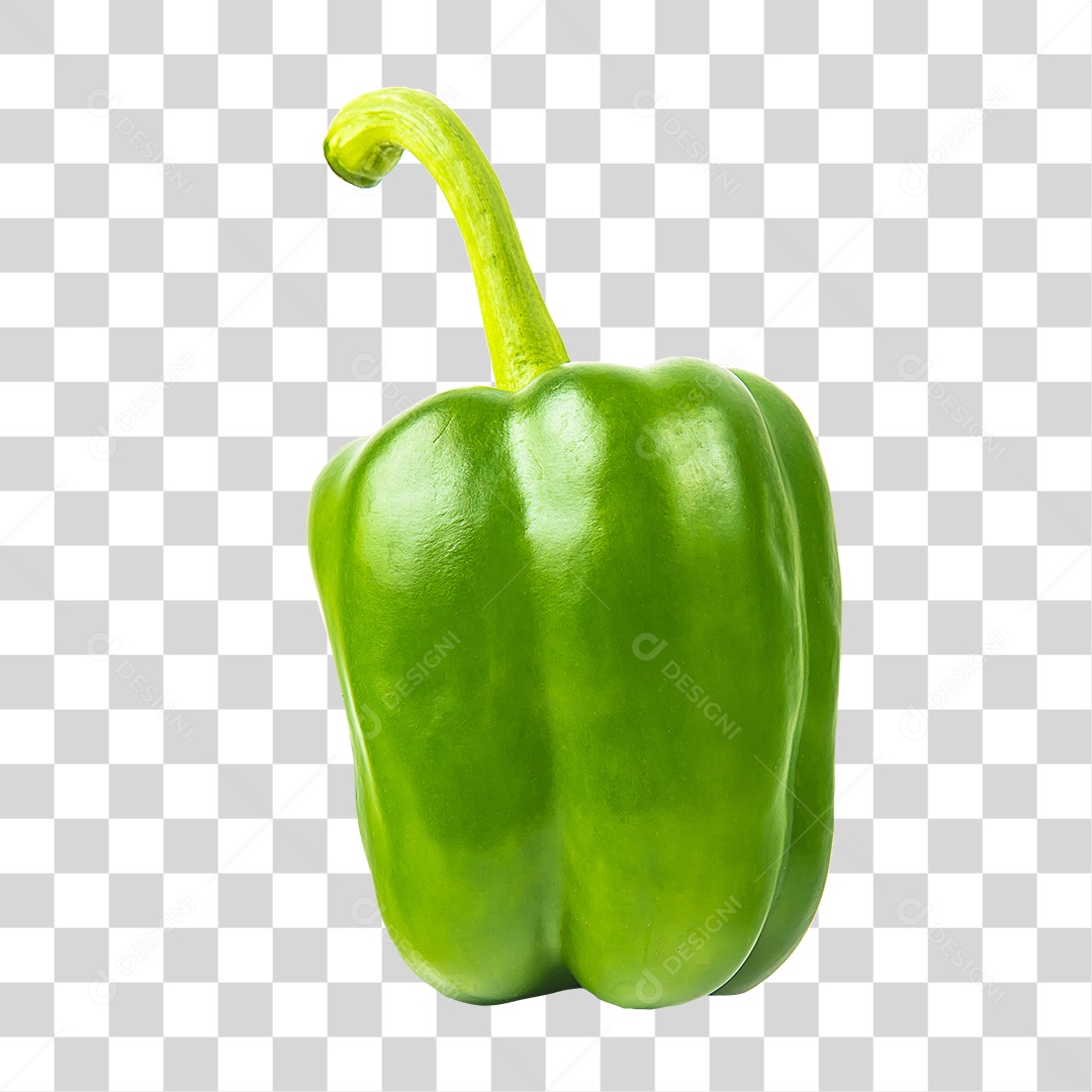 Hortaliças Pimentão Verde PNG Transparente