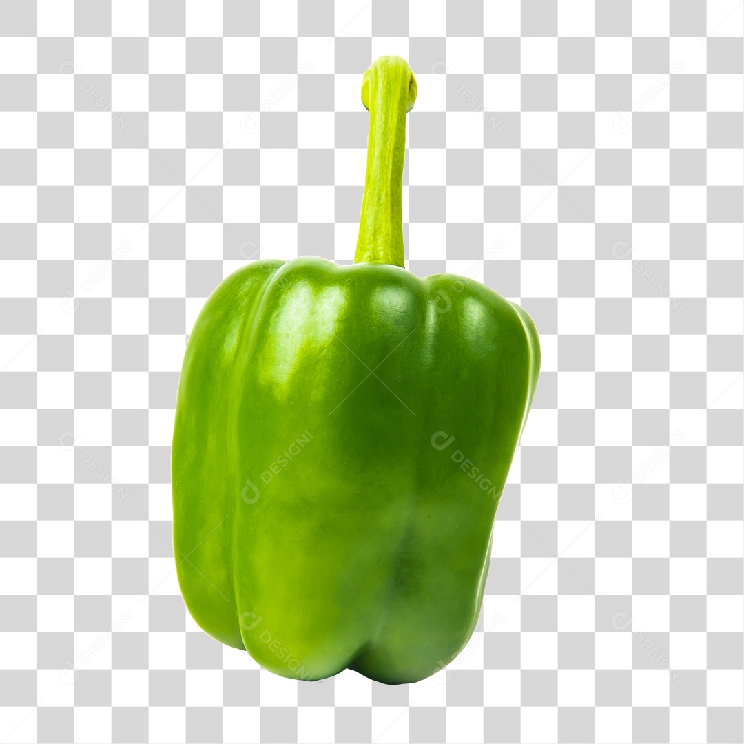 Hortaliças Pimentão Verde PNG Transparente
