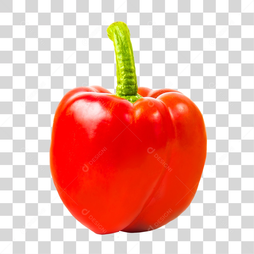 Hortaliças Pimentão Vermelho PNG Transparente