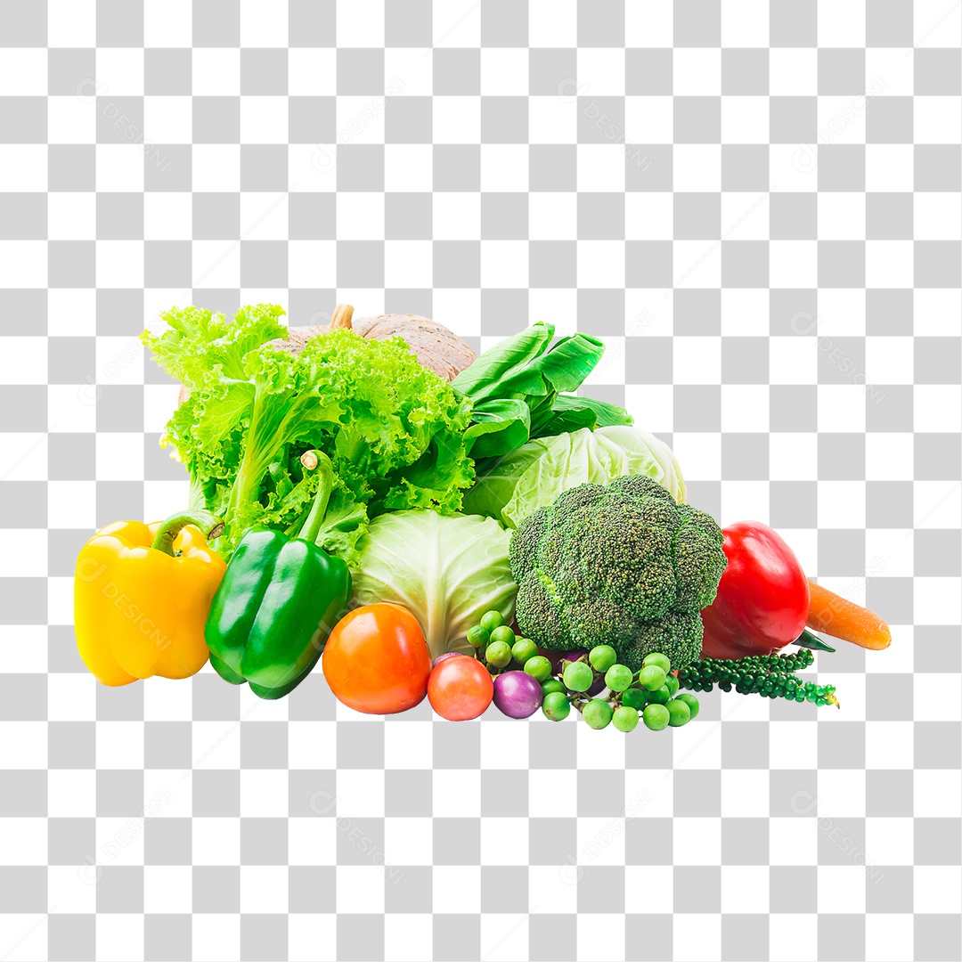 Varias Verduras Legumes PNG Transparente