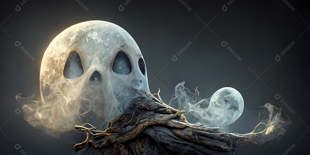 Cenário de Halloween