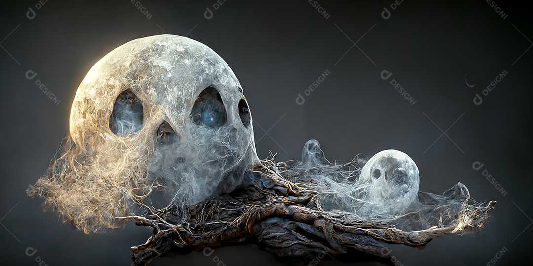 Cenário de Halloween