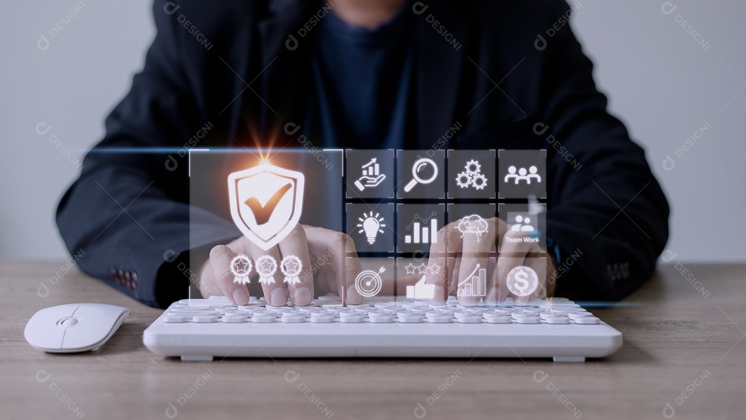 Padrão de garantia de qualidade e certificação. Internet certificada