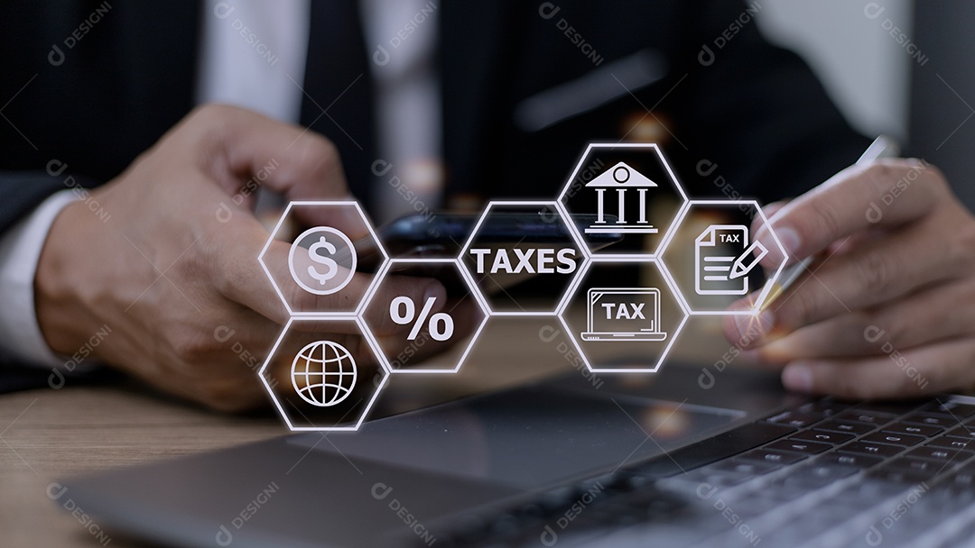 Empresas que usam um computador para preencher a declaração de imposto de renda individual