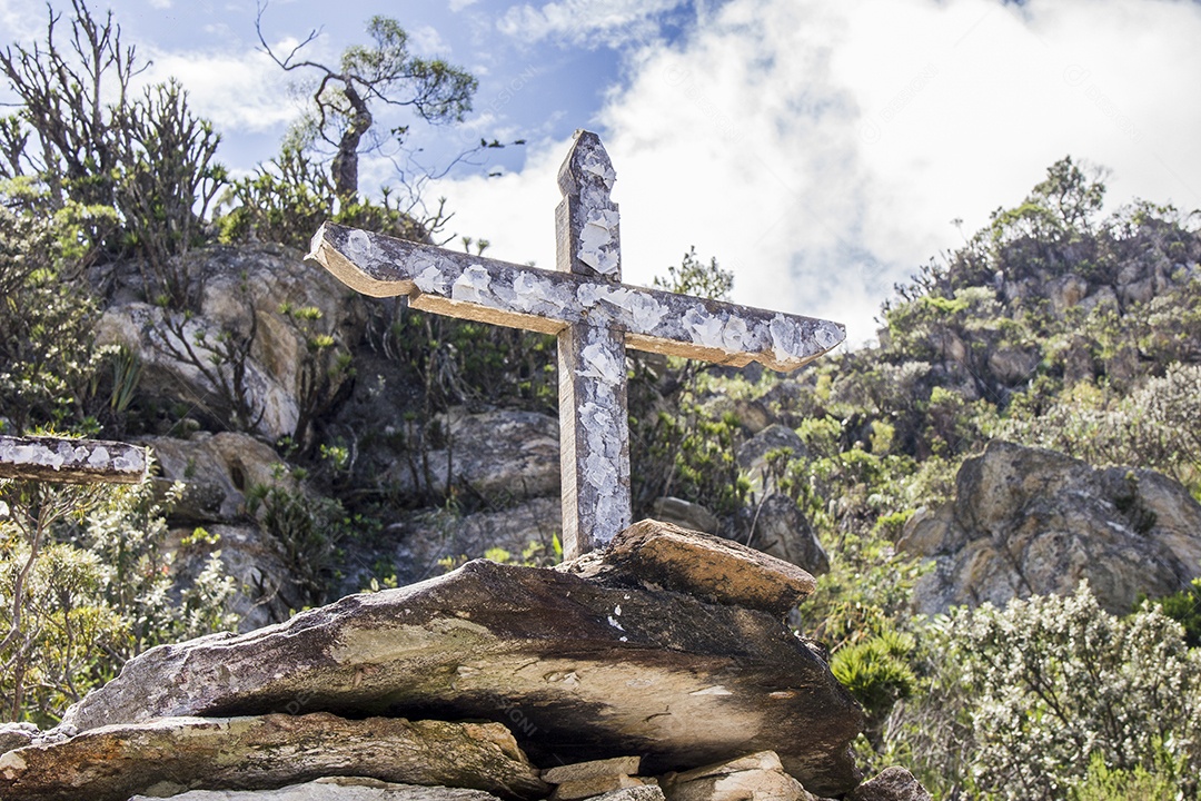 Cruzeiro de uma pequena capela