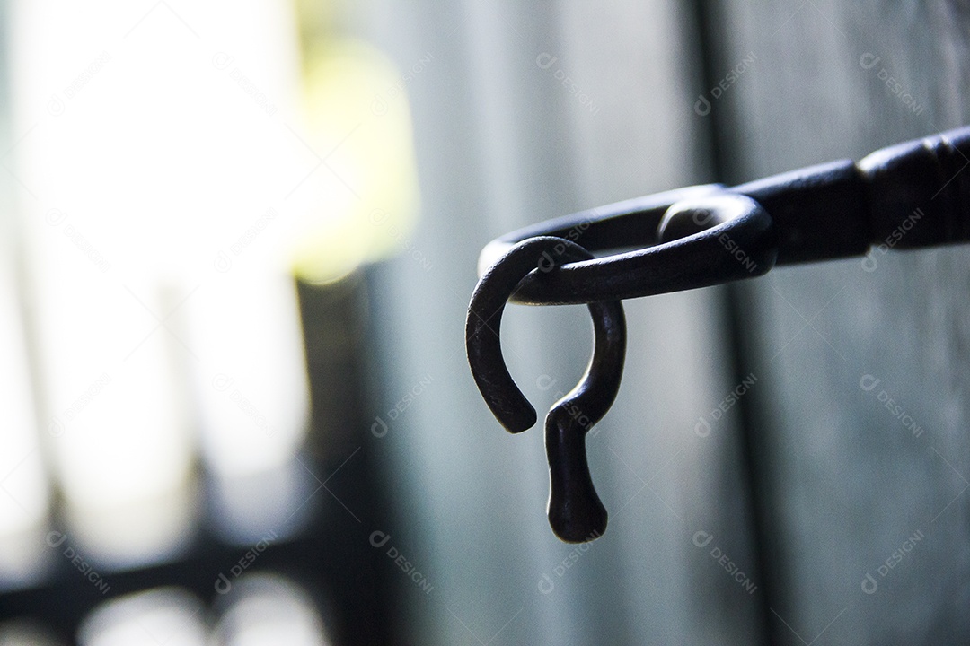 chave e fechadura velha