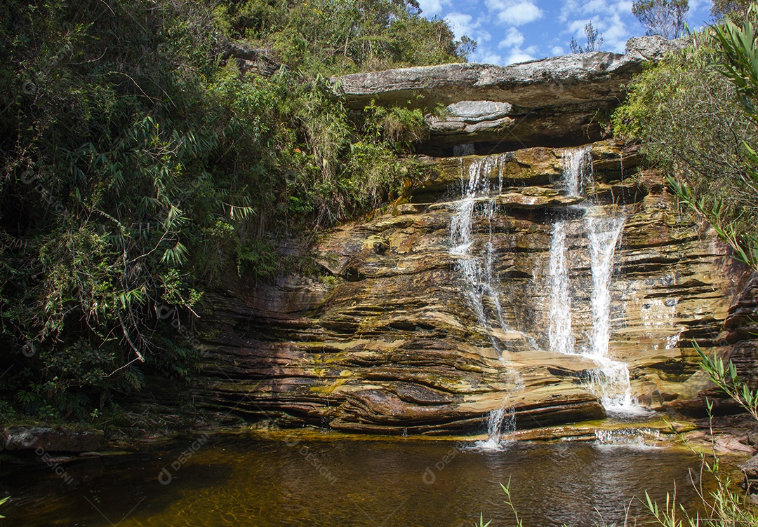 Cachoeira em Ibitipoca, Minas Gerais, Brasil