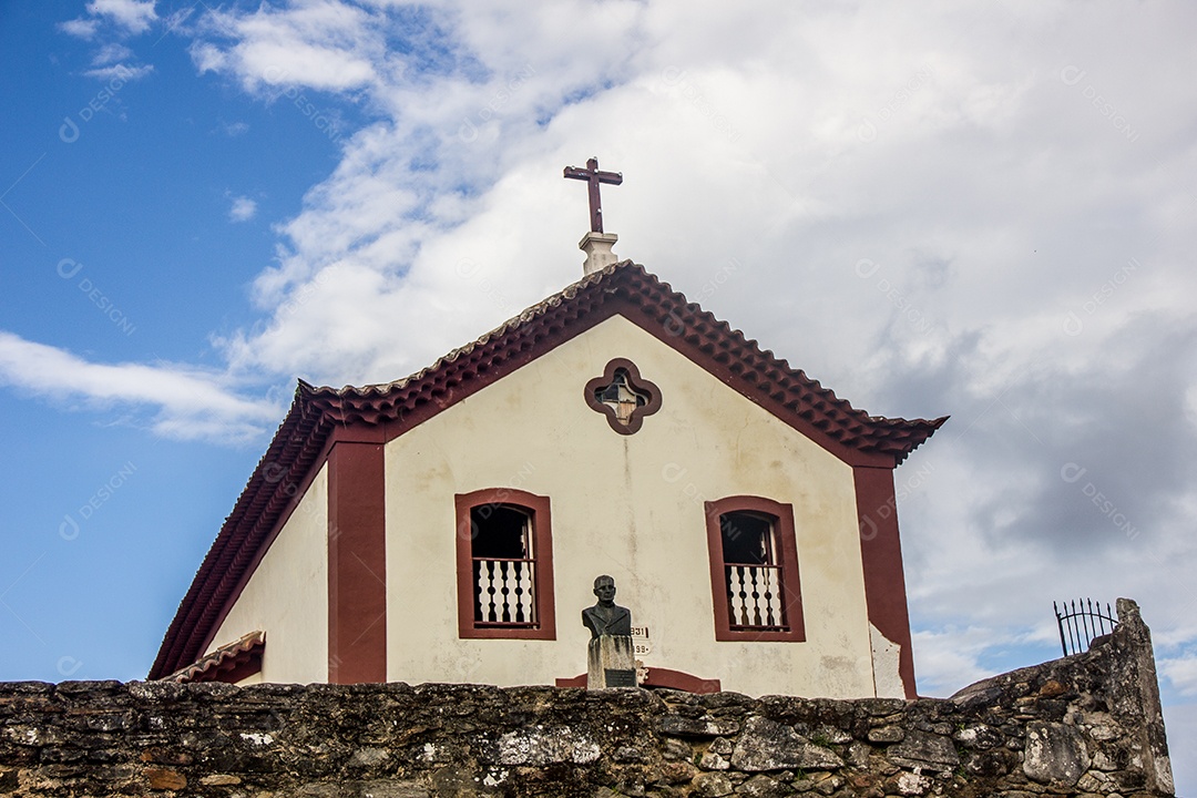 Igreja Católica em Ibitipoca, Minas Gerais, Brasil