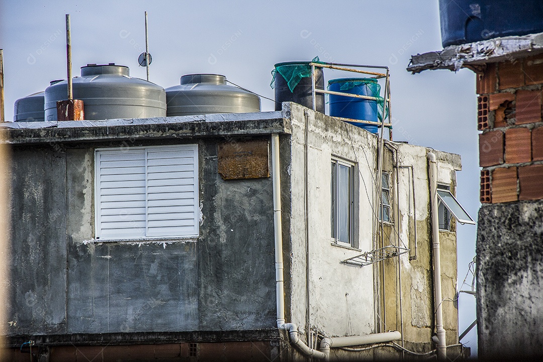 paisagem da favela do Cantagalo