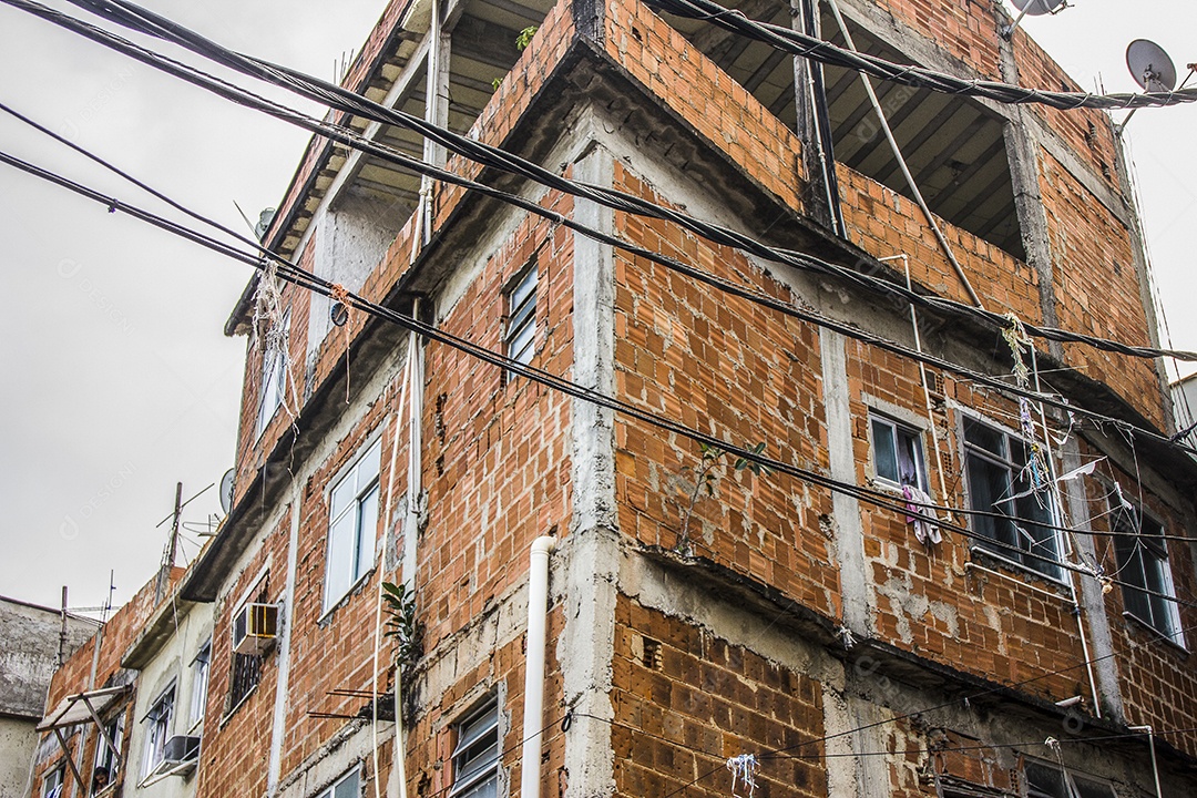 Paisagem da favela do Cantagalo