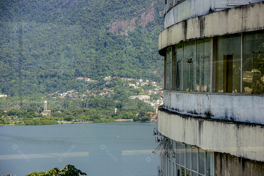 Paisagem da favela do Cantagalo