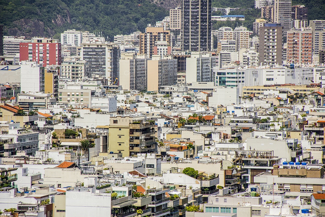 Paisagem da favela do Cantagalo