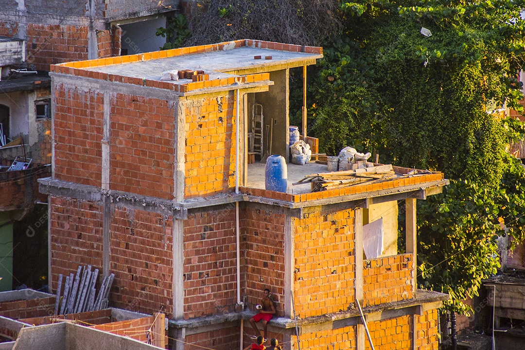 Detalhes da favela do Cantagalo