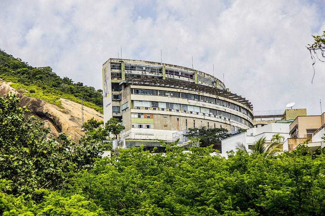 Detalhes da favela do Cantagalo