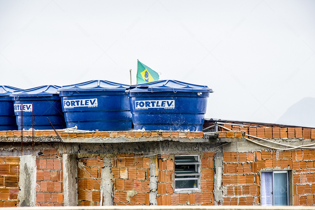 Detalhes da favela do Cantagalo