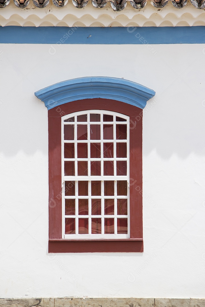 Detalhes da cidade de Tiradentes no Brasil