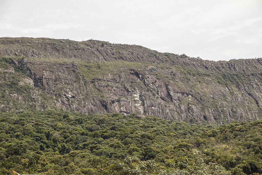 Detalhes da cidade de Tiradentes no Brasil