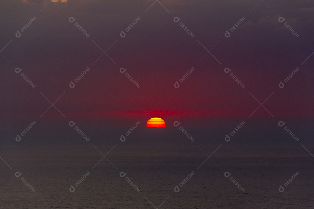 Nascer do sol e suas cores.