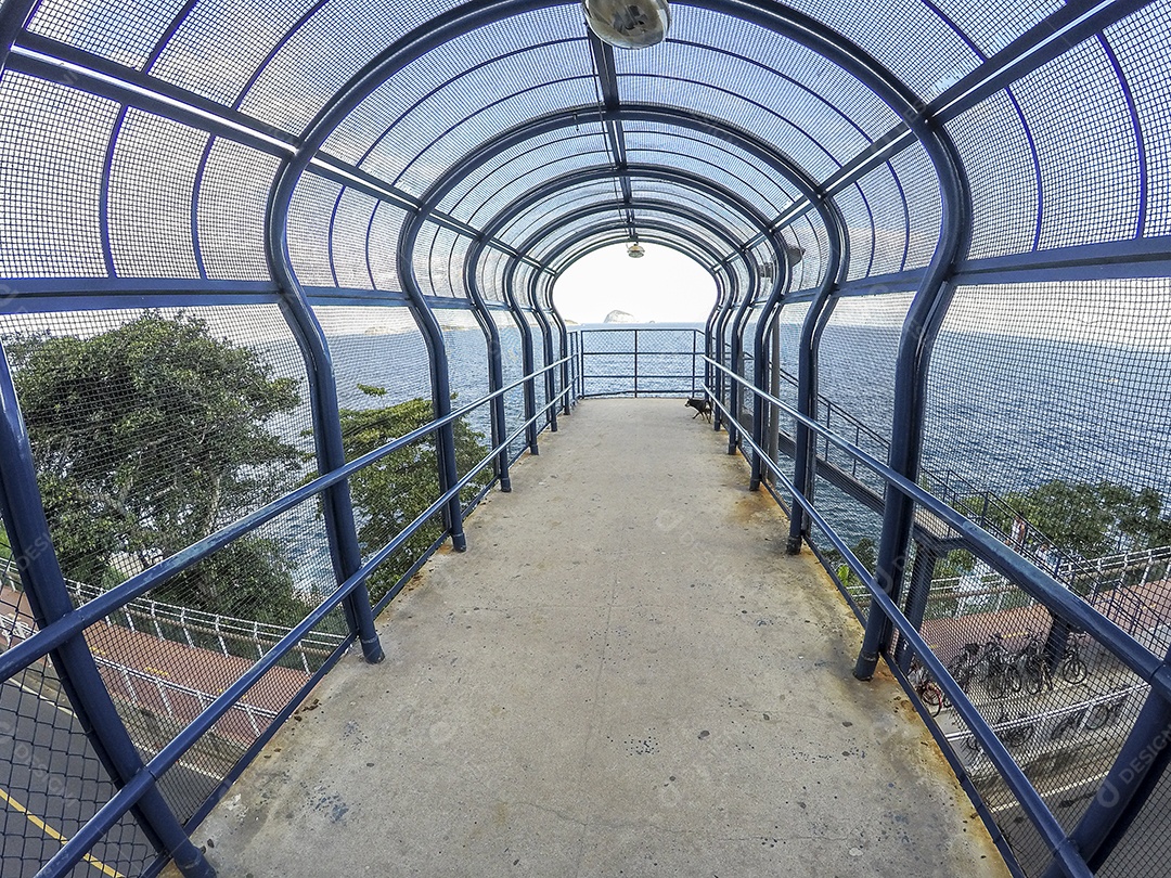 Detalhes do Morro do Vidigal no Rio de Janeiro - Brasil.