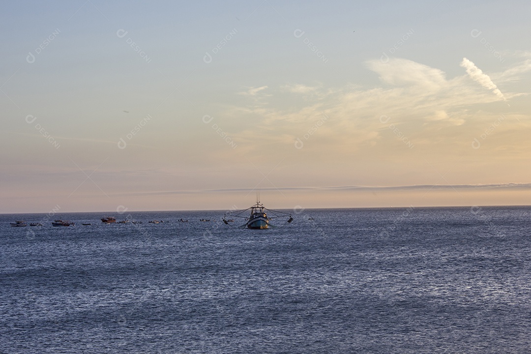 Nascer do sol e suas cores.