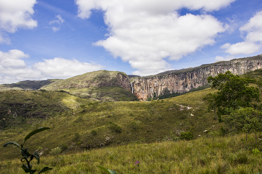Paisagem cachoeira do tabuleiro.