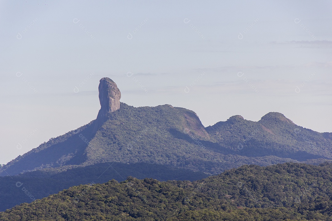 Vista da trilha da serra da Bocaina.