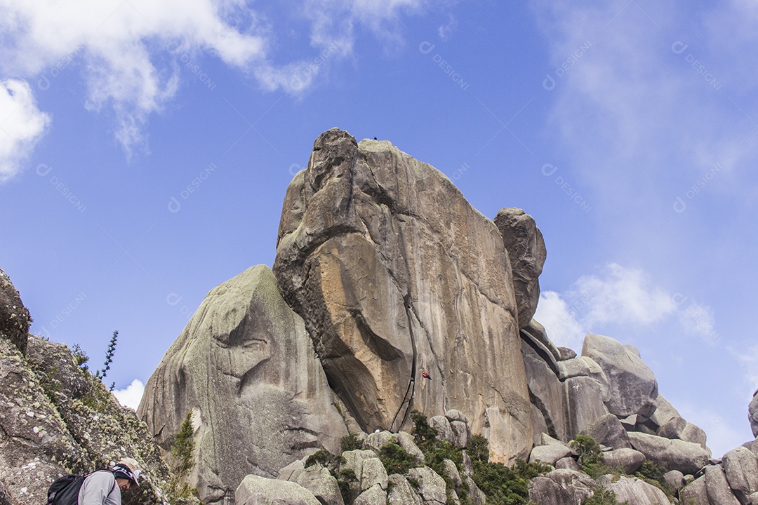 Paisagem Prateleiras Pico Itatiaia.