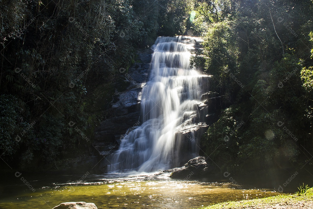Vista da trilha da serra da Bocaina.