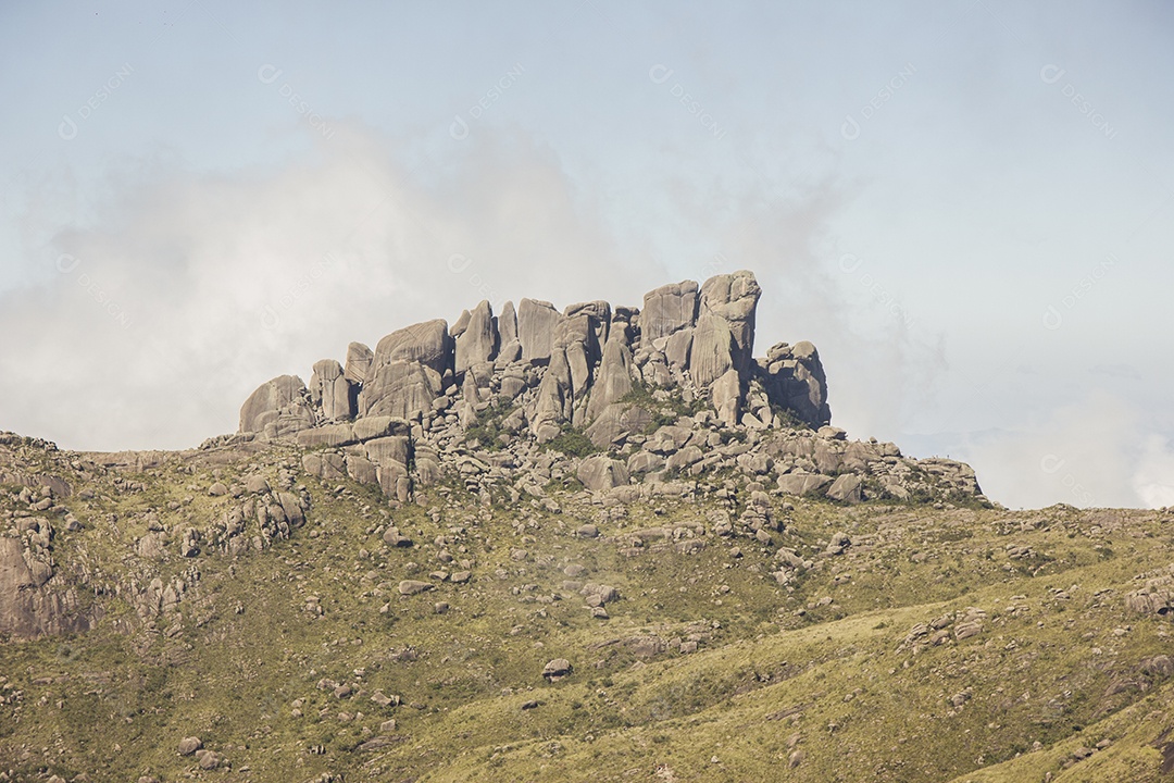 Paisagem Prateleiras Pico Itatiaia.