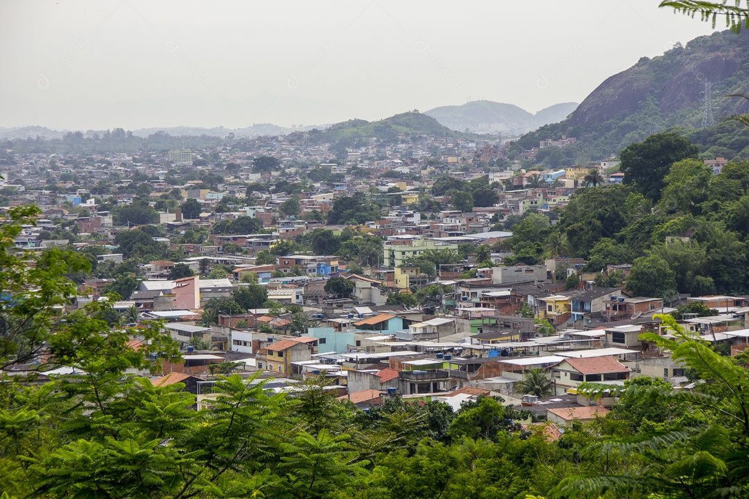 Trilha de pedra de ponto em Rio de Janeiro.