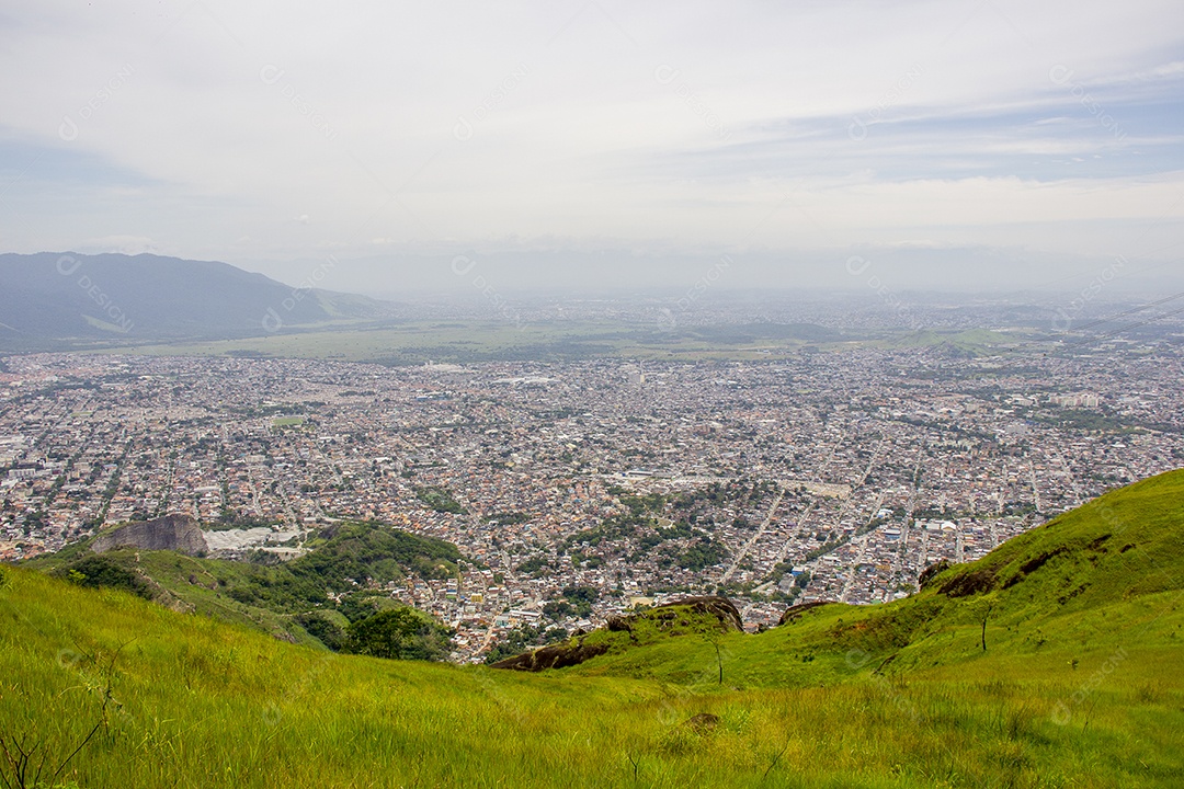 Trilha de pedra de ponto em Rio de Janeiro.