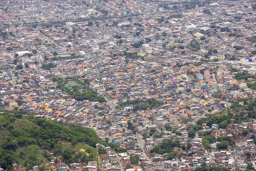 Trilha de pedra de ponto em Rio de Janeiro.