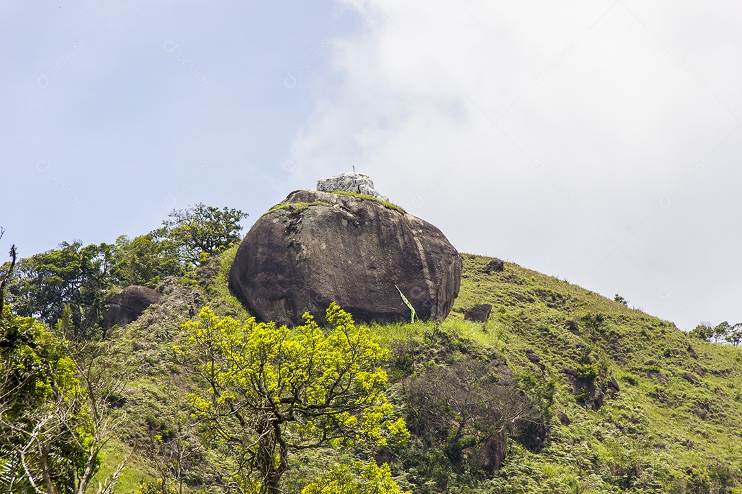 Trilha de pedra de ponto em Rio de Janeiro.