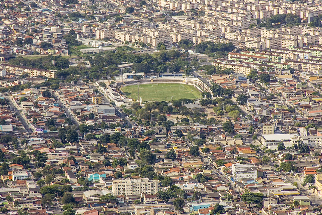 Trilha de pedra de ponto em Rio de Janeiro.