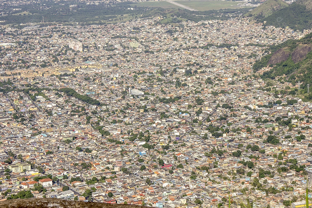 Trilha de pedra de ponto em Rio de Janeiro.