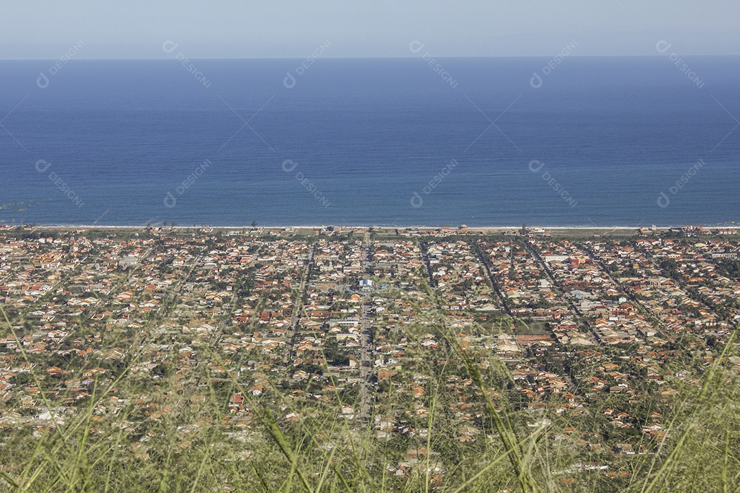 Visual trail of the Itaocaia stone in Niterói.