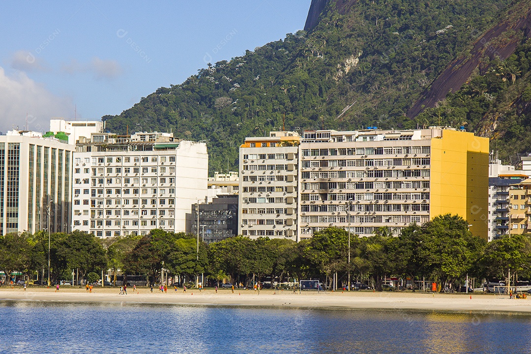 Aterro sanitário do flamengo no Rio de Janeiro.