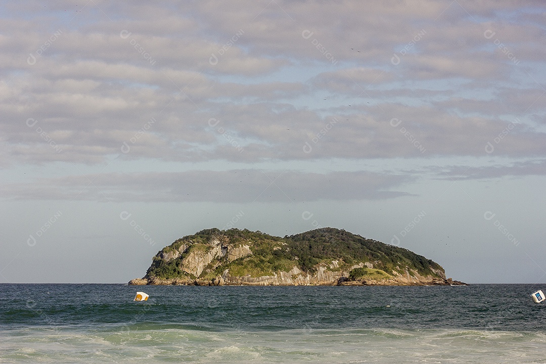 Praia da barra da tijuca no Rio de Janeiro.