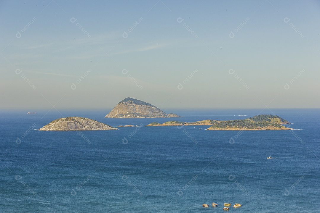 Praia do Arpoador no Rio de Janeiro.