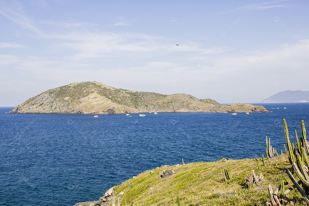 Praias do cabo frio no Rio de Janeiro.