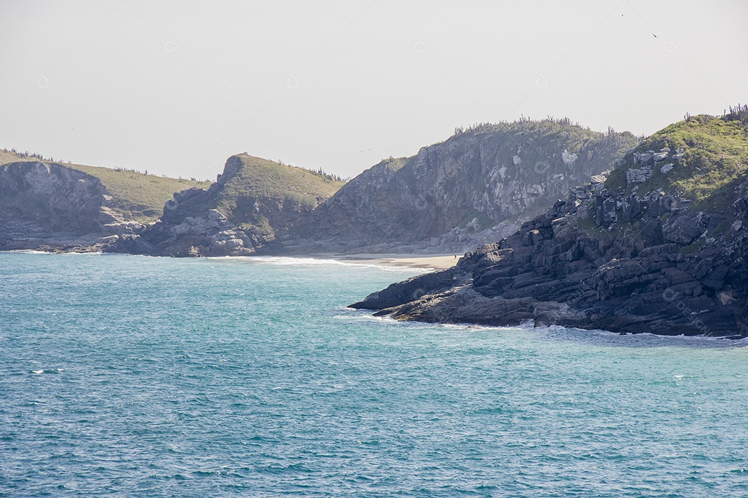 Praias do cabo frio no Rio de Janeiro.