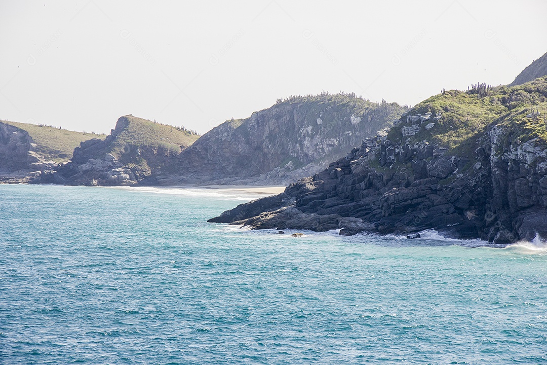 Praias do cabo frio no Rio de Janeiro.