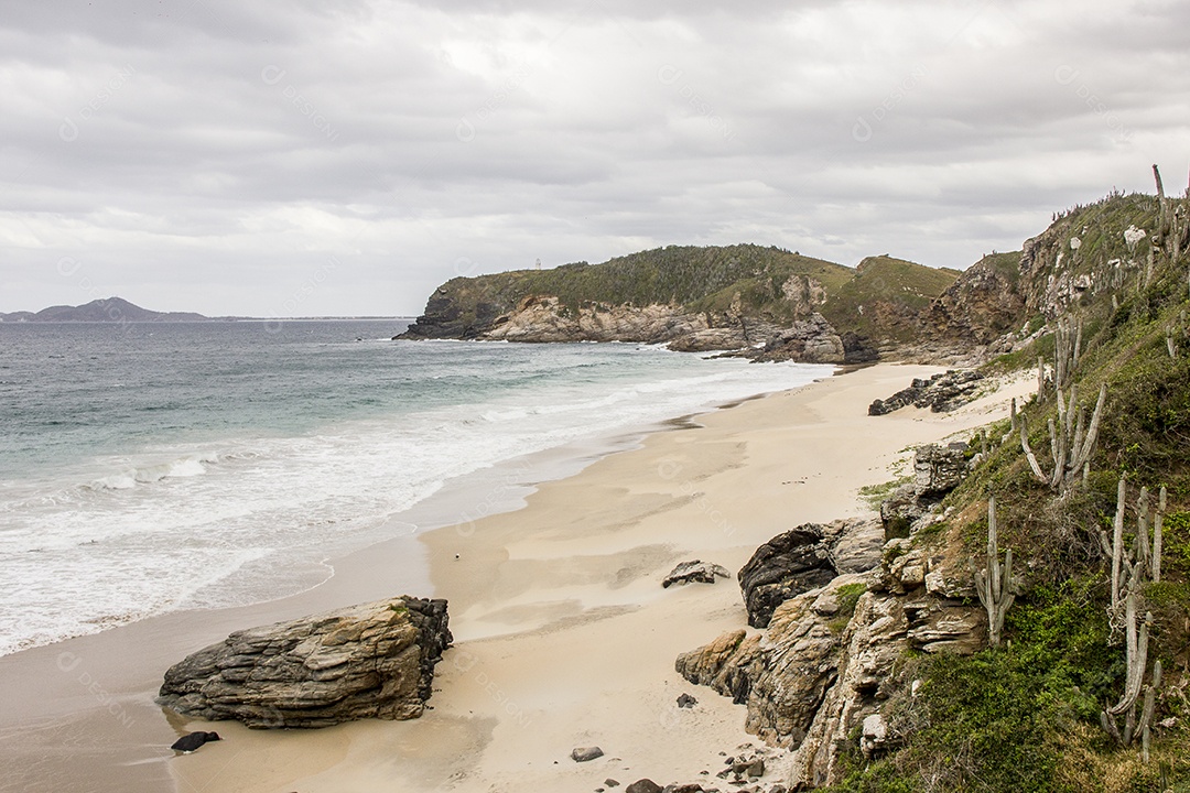 Praias do cabo frio no Rio de Janeiro.