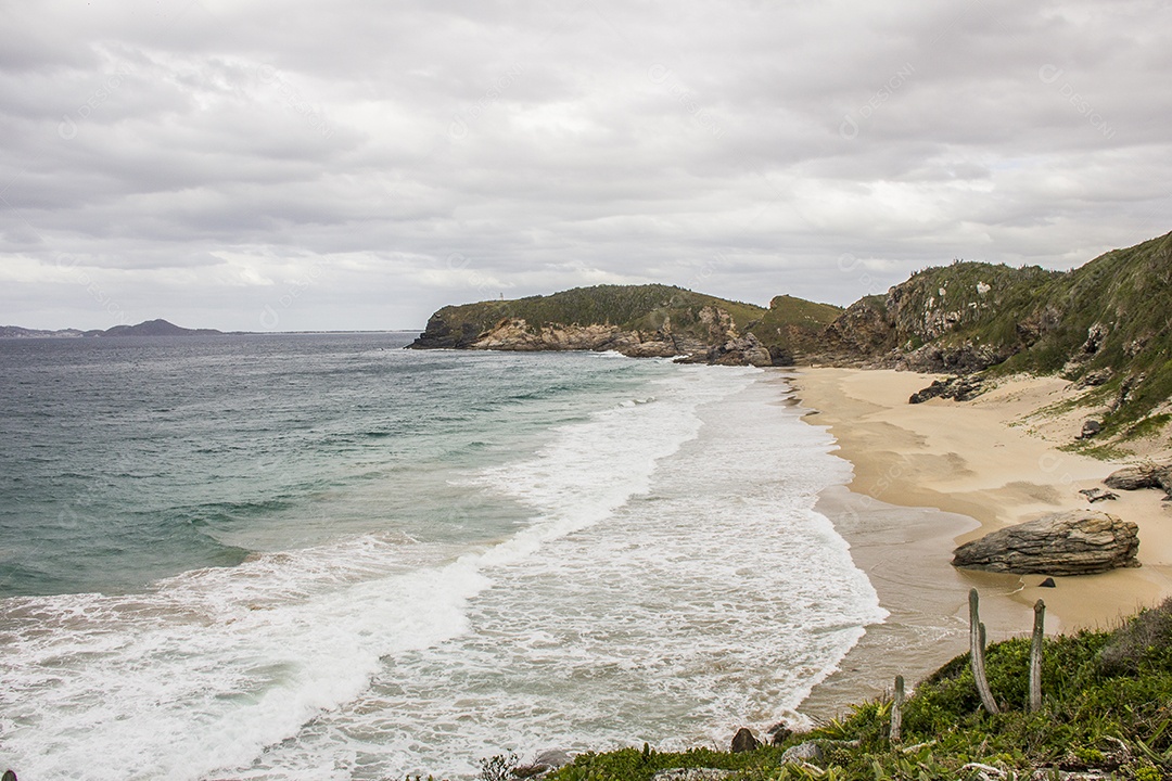 Praias do cabo frio no Rio de Janeiro.