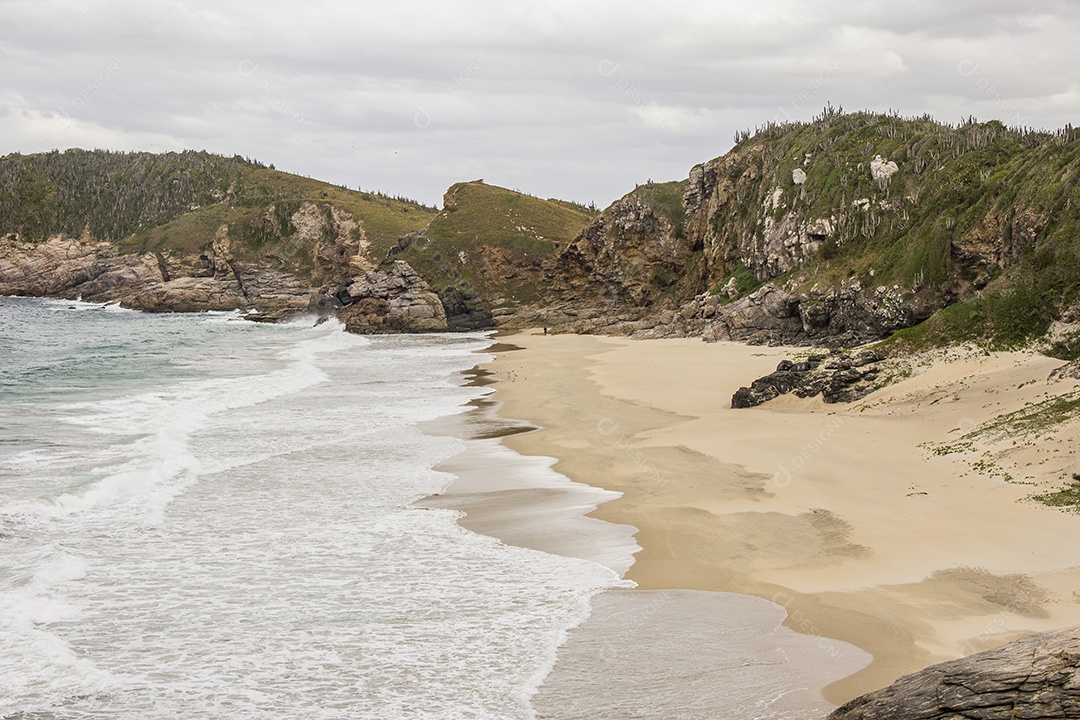 Praias do cabo frio no Rio de Janeiro.