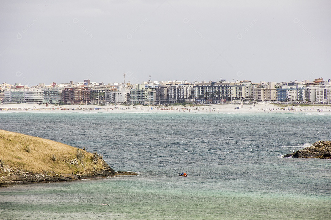 Praias do cabo frio no Rio de Janeiro.