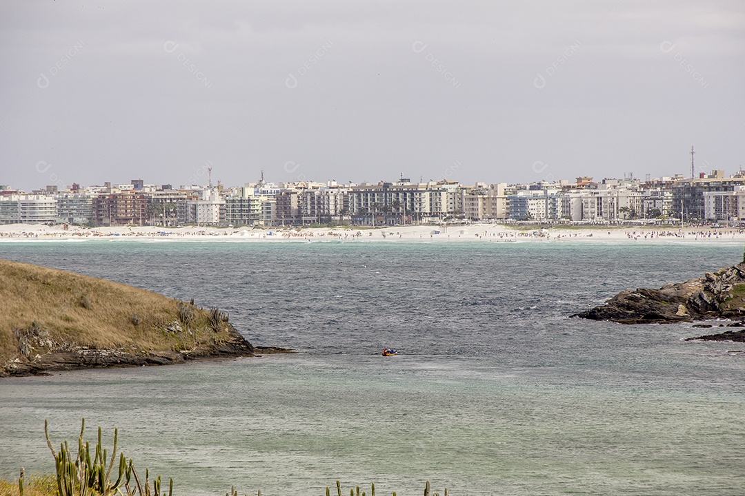 Praias do cabo frio no Rio de Janeiro.