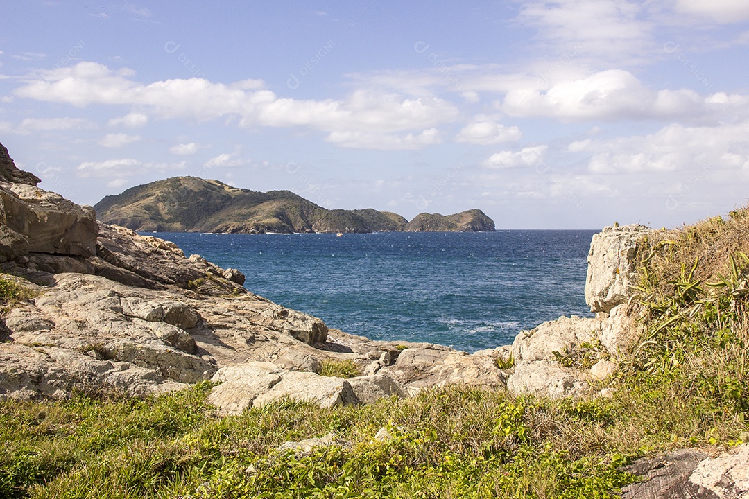 Praias do cabo frio no Rio de Janeiro.