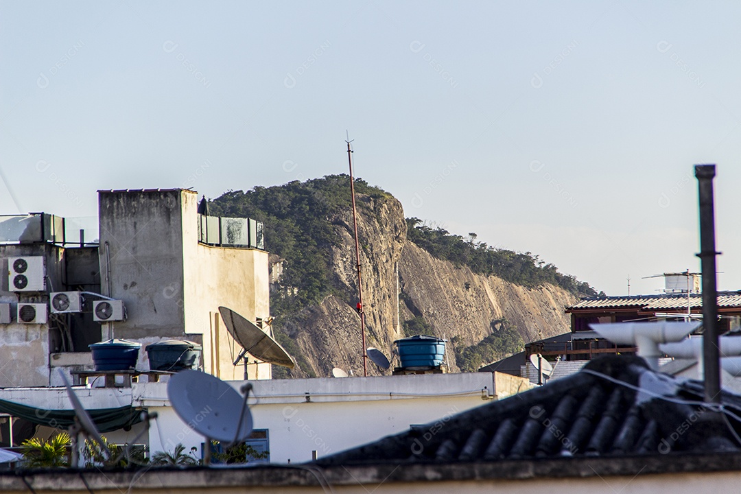 Bairro de Copacabana no Rio de Janeiro.