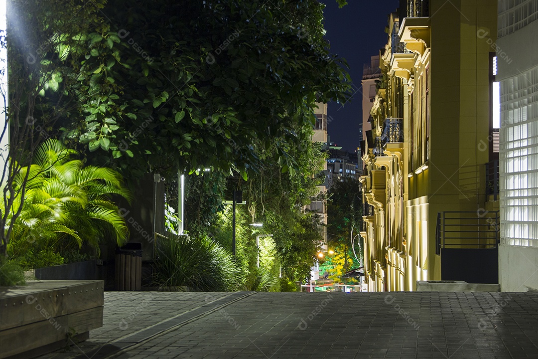 Jardins do palácio Catéter no Rio de Janeiro.